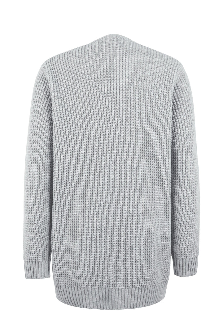 Patricia | Waffle-Knit Cardigan