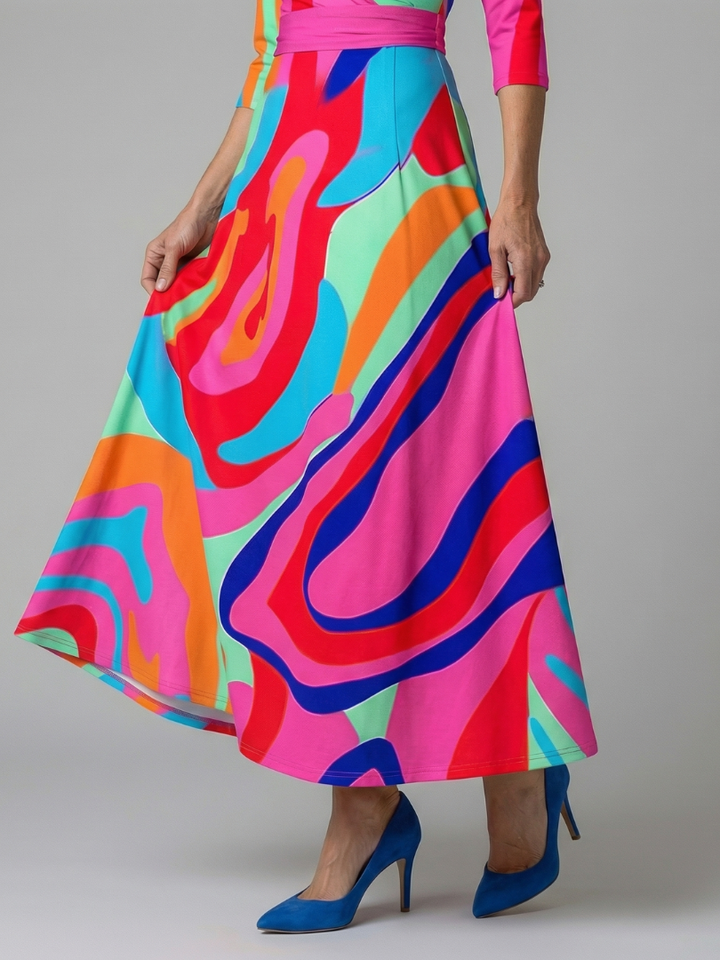 Susanne | Floral Wrap Maxi Dress