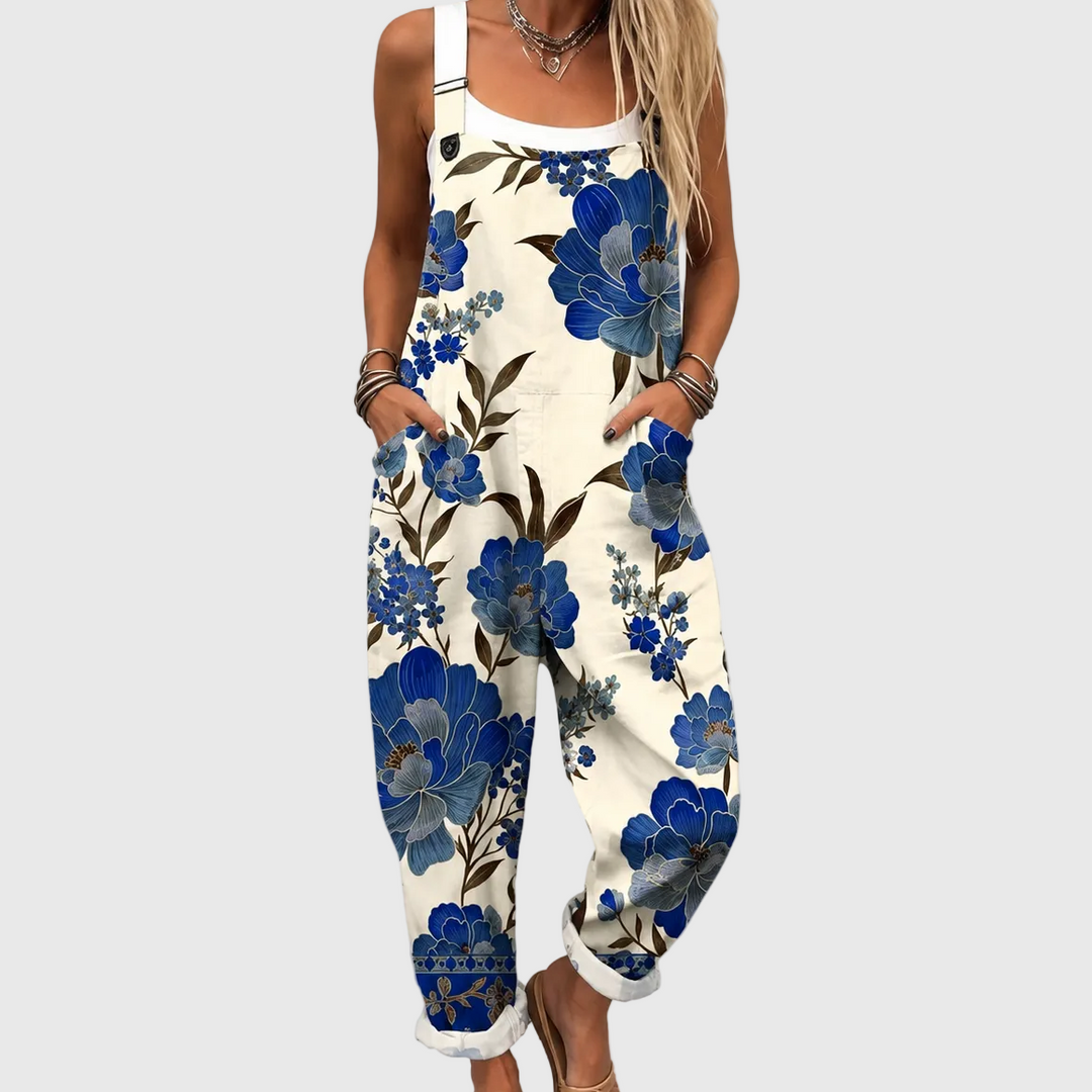 Morwenna | Relaxed Floral Jumpsuit