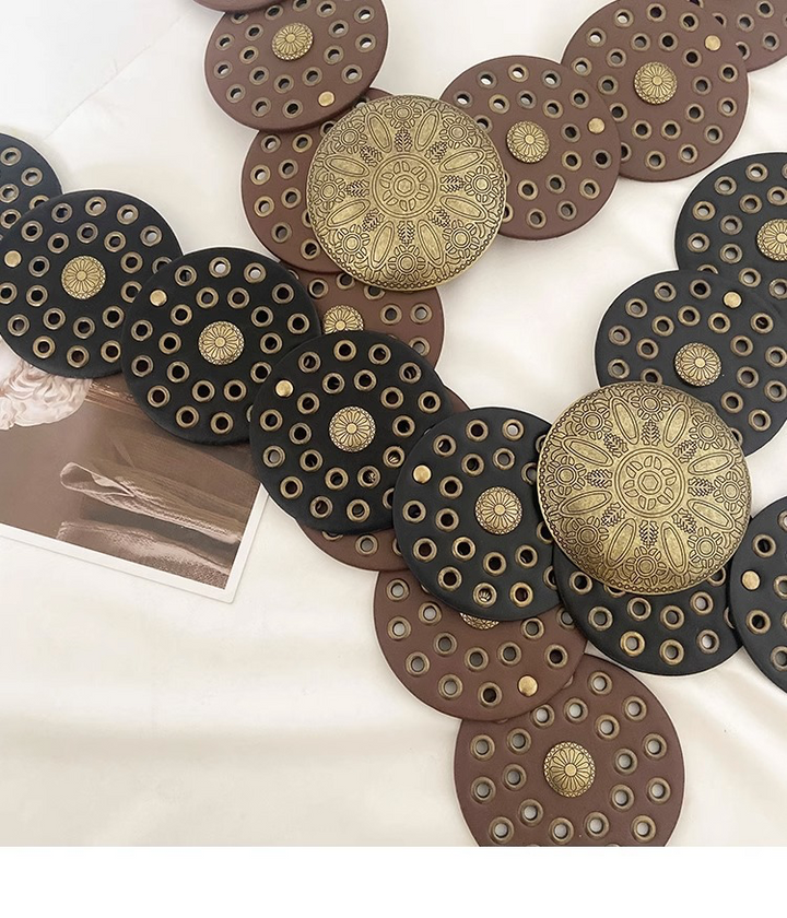 Ottilie | Boho Medallion Belt