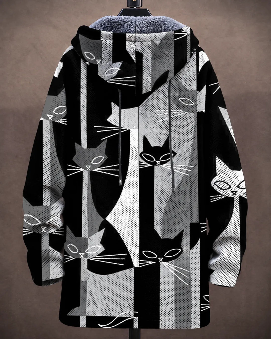 Nolan | Playful Print Hooded Jacket