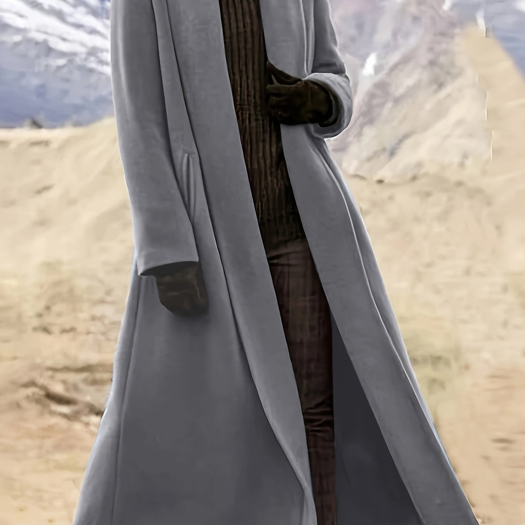 Clarissa | Longline Draped Coat
