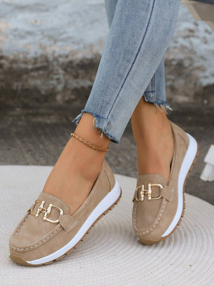 Thalia | Buckled Comfort Loafers
