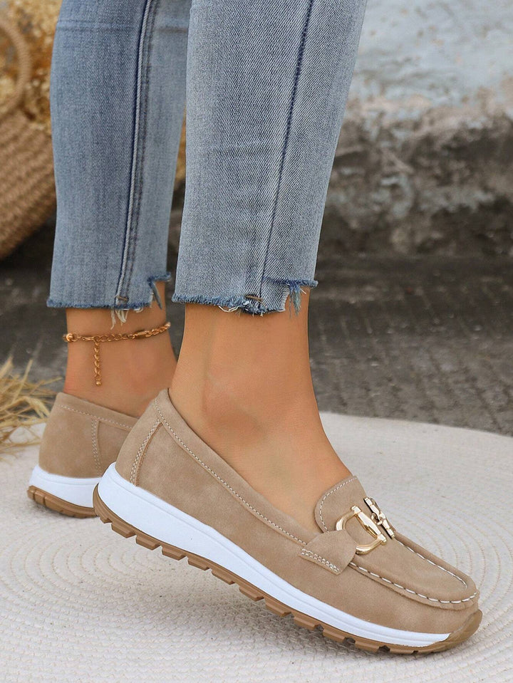 Thalia | Buckled Comfort Loafers