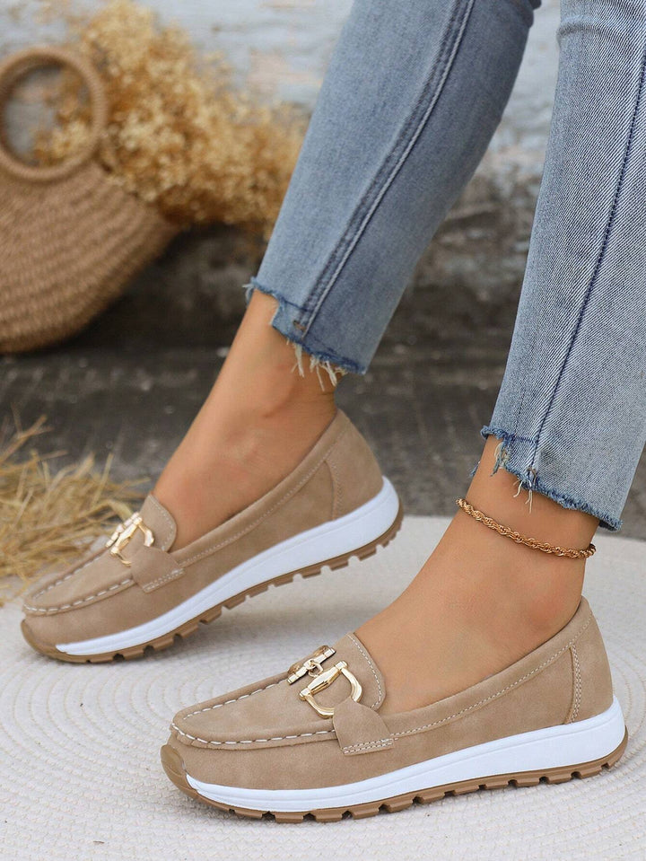 Thalia | Buckled Comfort Loafers