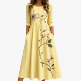 Gaynor | Floral Pocket Midi Dress