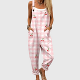 Bronwen | Cherry Gingham Jumpsuit