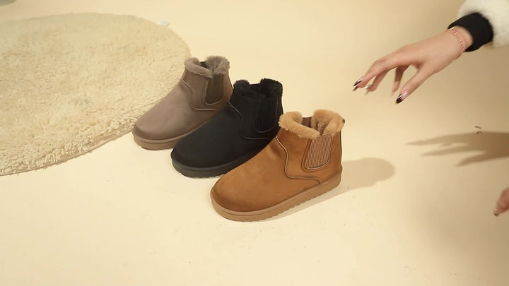 Freya | Cosy Platform Ankle Boots
