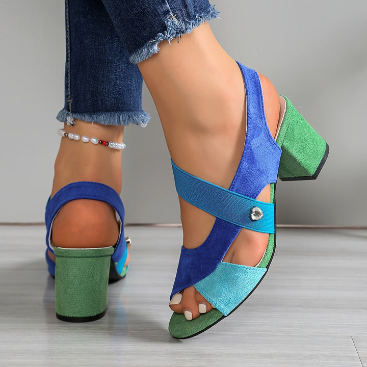 Mira | Cushioned Block-Heel Sandals