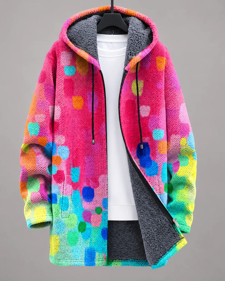 Conrad | Geometric Hooded Jacket