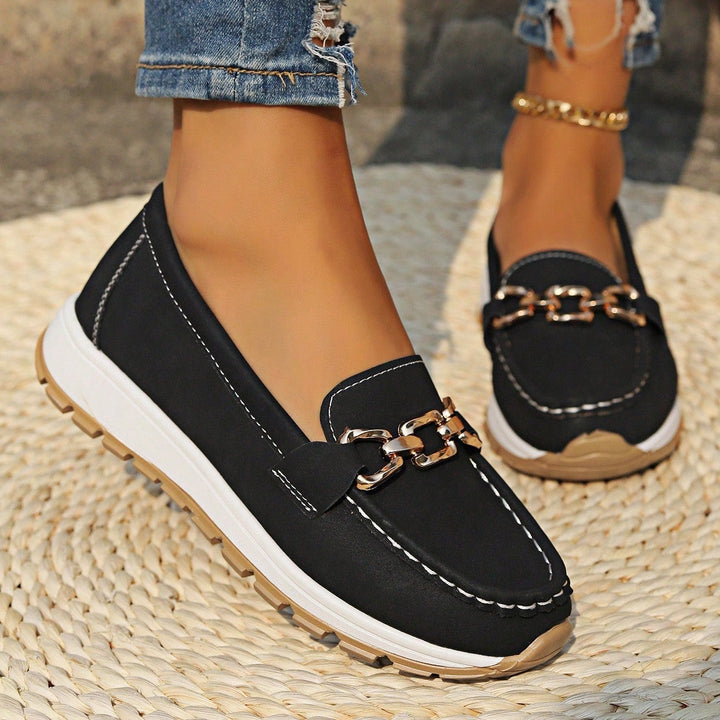Susanna | Chain-Detail Comfort Loafers