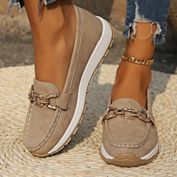 Susanna | Chain-Detail Comfort Loafers