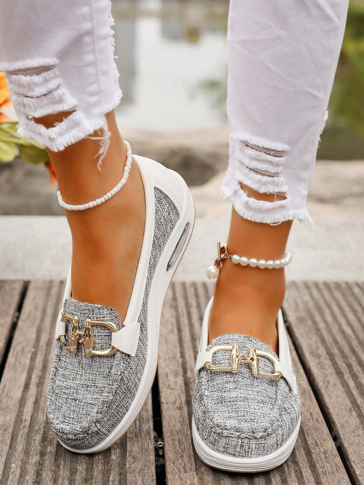 Thalia | Buckled Comfort Loafers