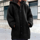 Wilhelmina | Cosy Hooded Knit Cardigan