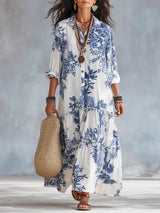 Sybil | Breezy Tiered Maxi Dress