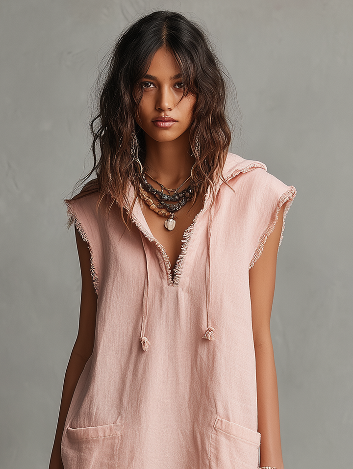 Adeline | Relaxed Hooded Summer Dress