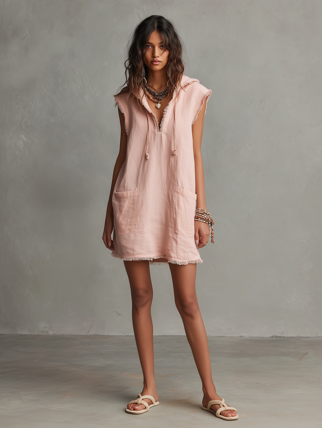 Adeline | Relaxed Hooded Summer Dress