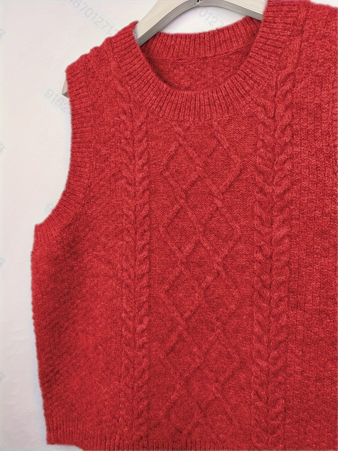 Evelina | Cable-Knit Vest