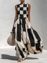 Vesper | Checkerboard Two-Piece Set