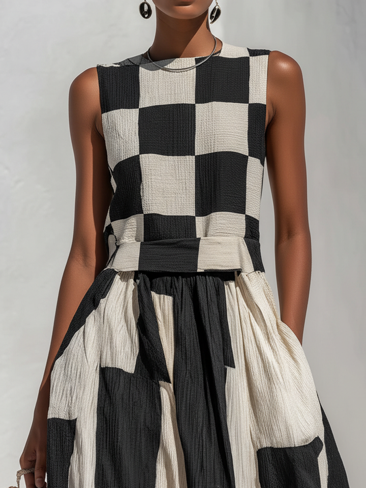 Vesper | Checkerboard Two-Piece Set