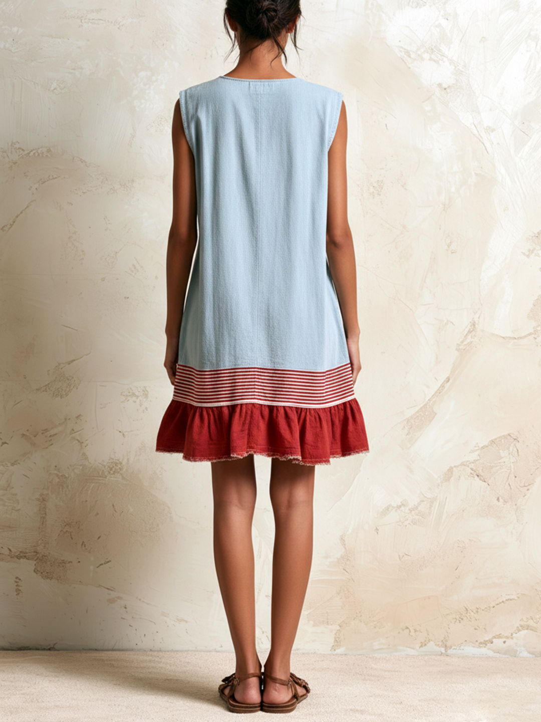 Coralee | Sleeveless Tiered Sundress