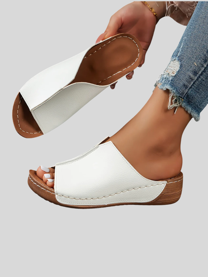Elodie | Cushioned Wedge Sandals