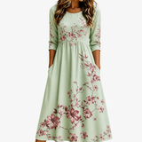 Olivetta | Floral Pocket Midi Dress