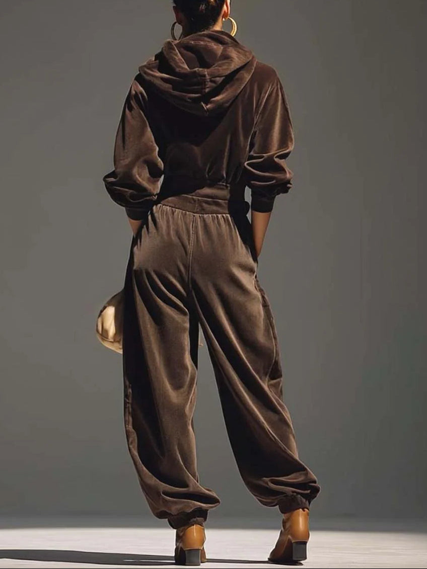 Patricia | Relaxed Cowl-Neck Two-Piece Set