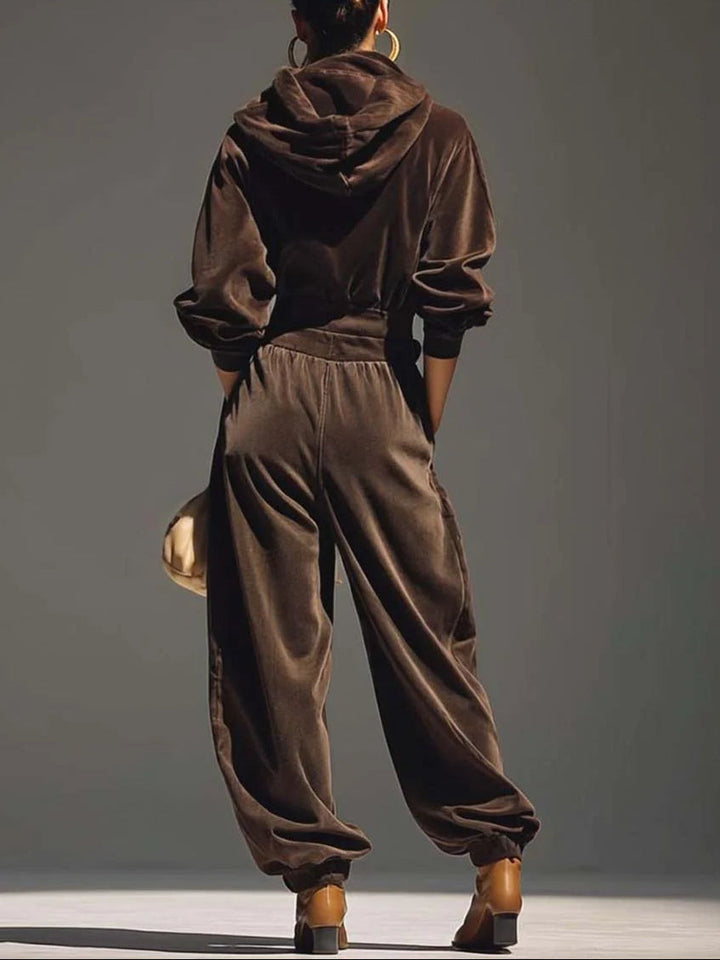 Patricia | Relaxed Cowl-Neck Two-Piece Set