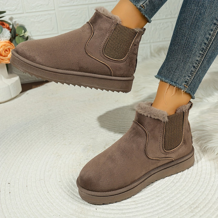 Freya | Cosy Platform Ankle Boots