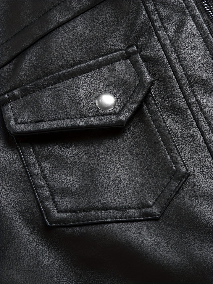 Grayson | Hooded Moto Jacket