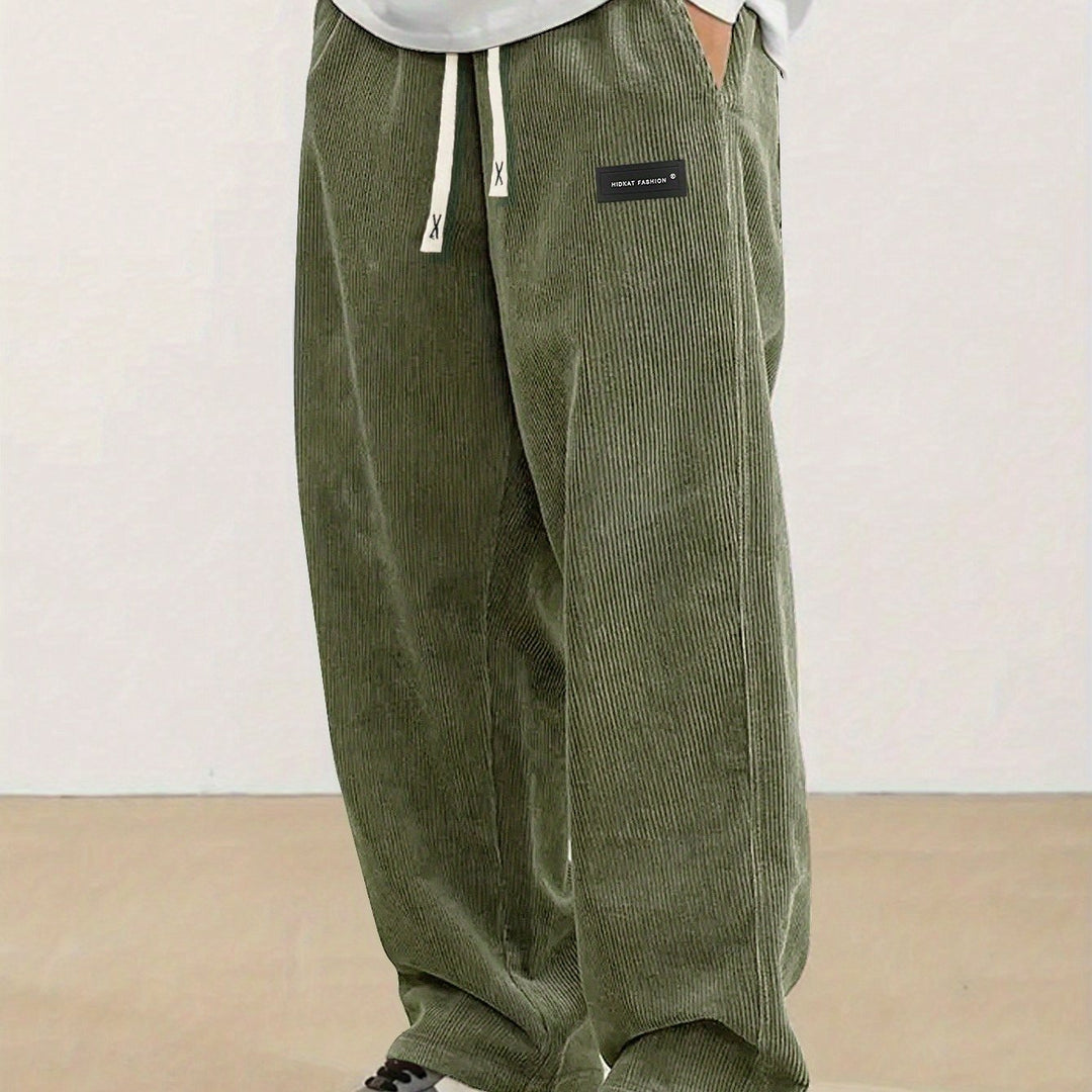 Wallace | Relaxed Straight-Leg Trousers