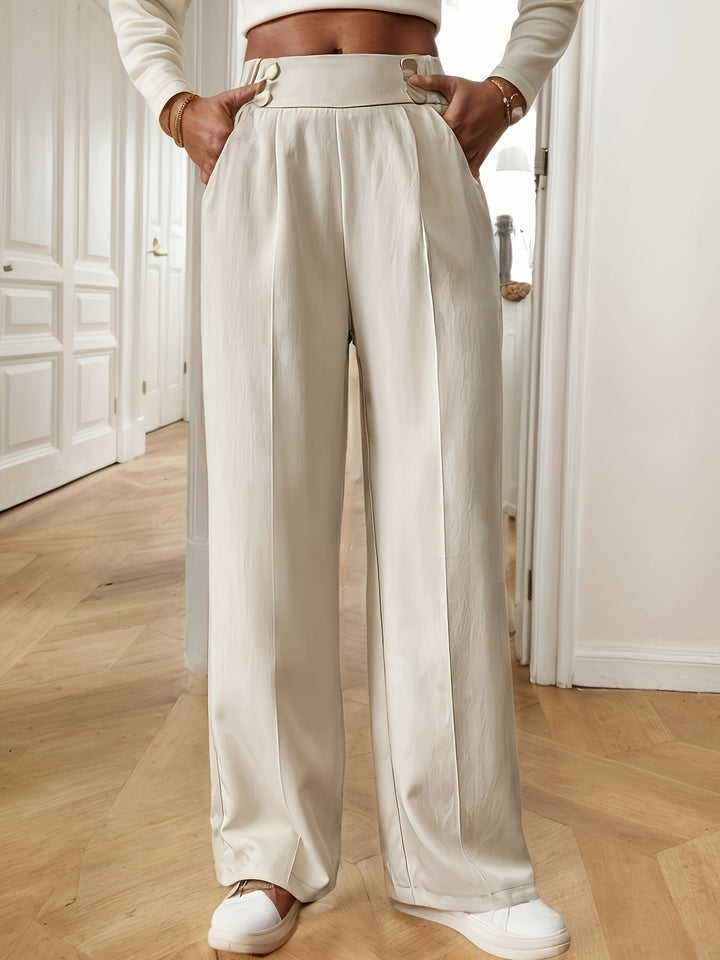 Amelia | Tailored Straight-Leg Trousers