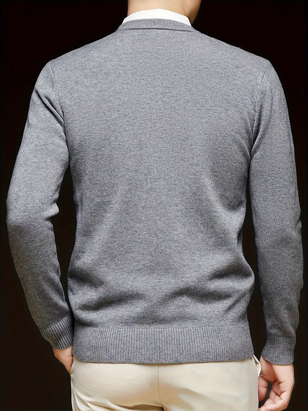 Lincoln | Refined V-Neck Jumper