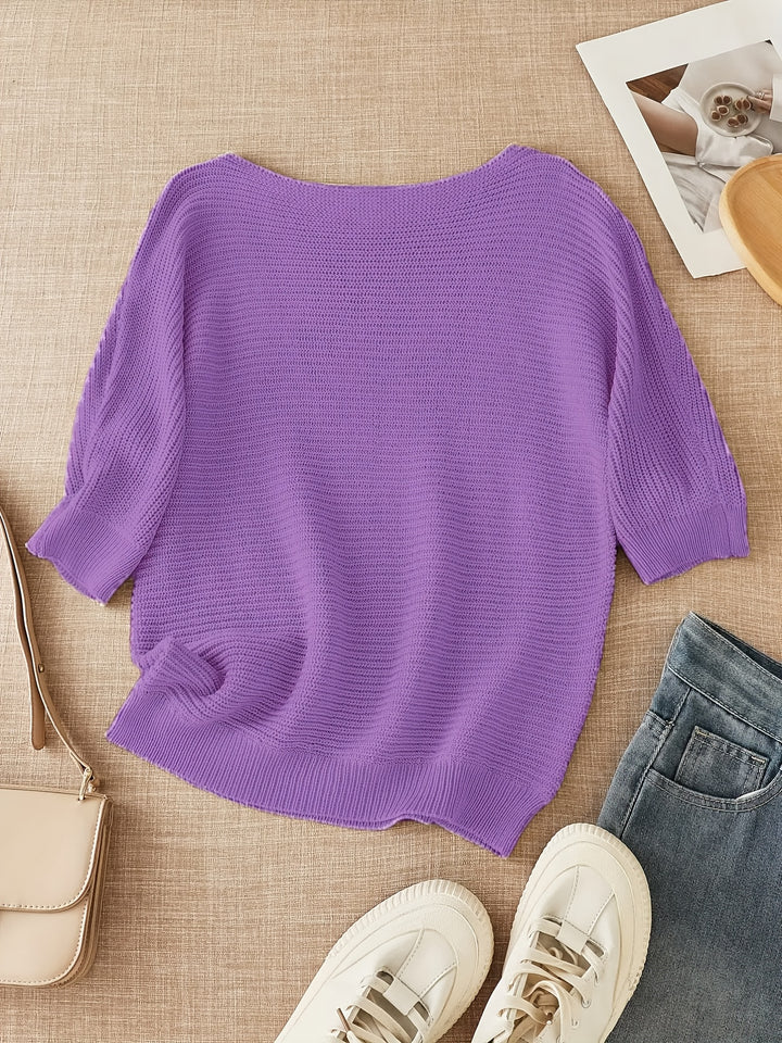 Tallulah | Relaxed Open-Knit Jumper
