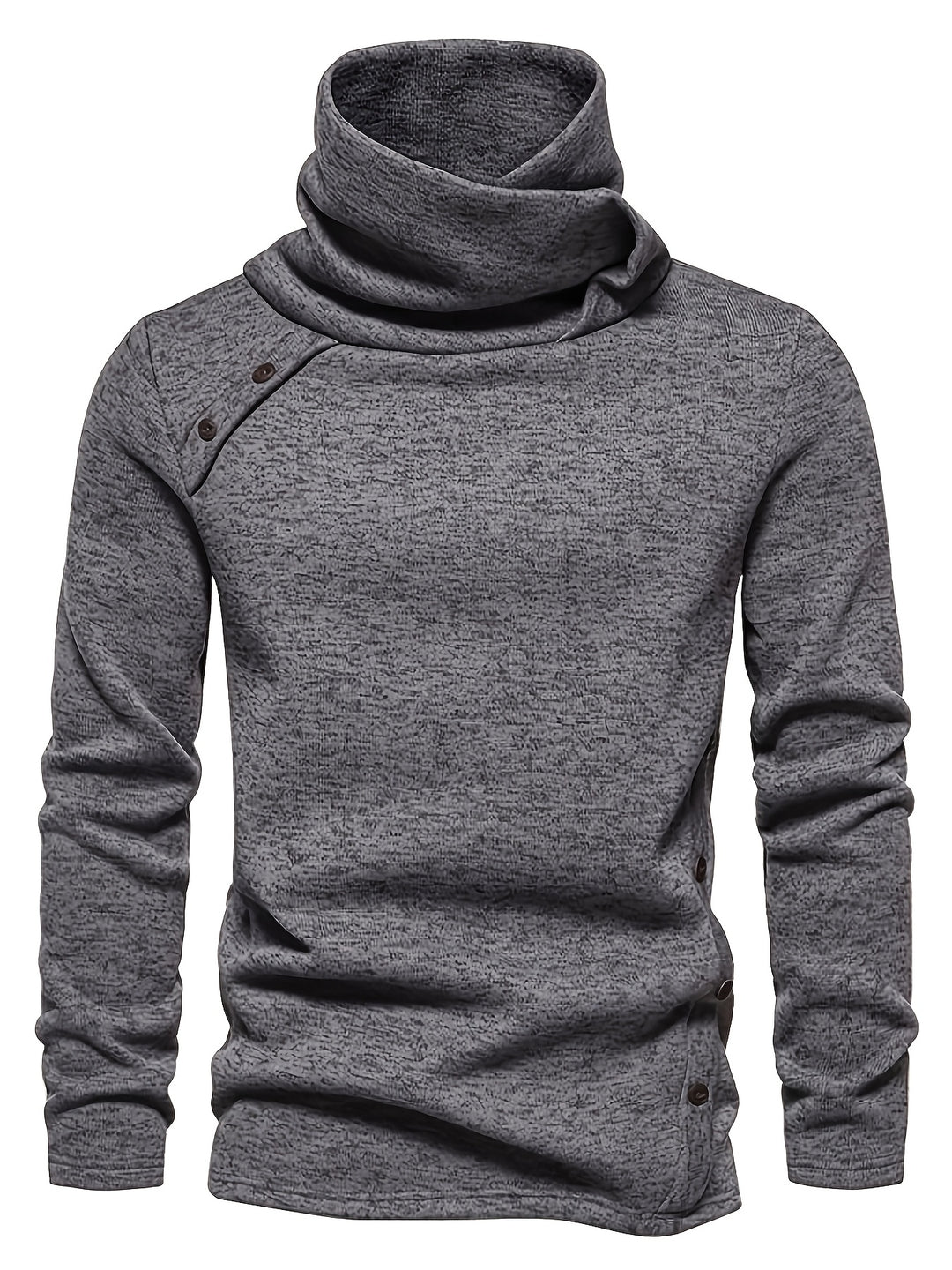 Spencer | Slouchy Collar Button-Up Sweater
