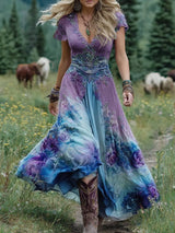 Seraphina | Enchanted Floral Maxi Dress