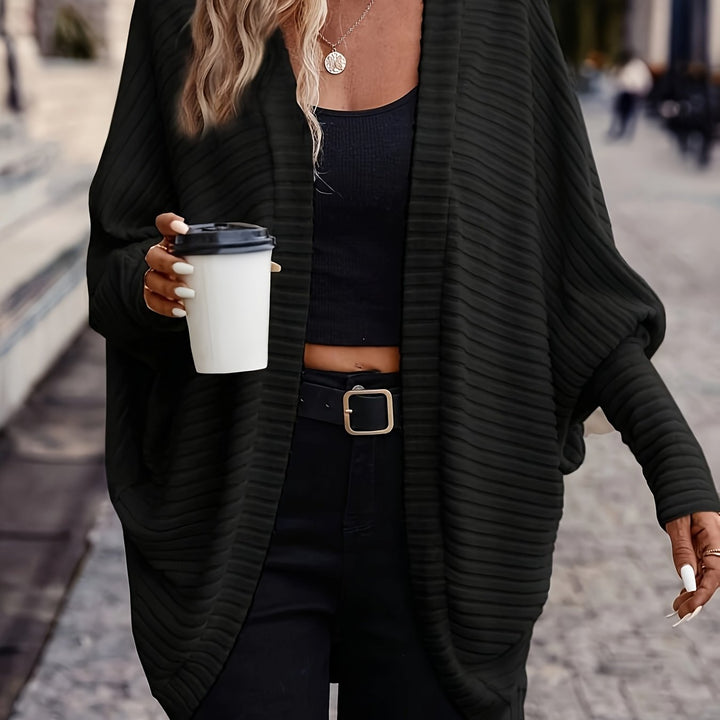 Theresa | Relaxed Open-Front Cardigan