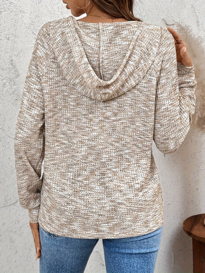 Brynn | Button-Up Hooded Sweatshirt