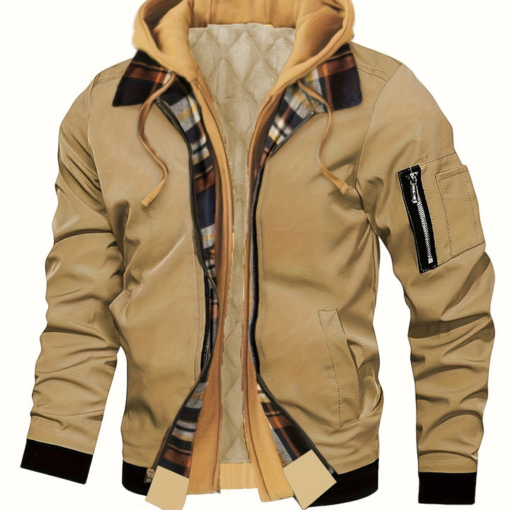 Everett | Insulated Hooded Zip Jacket