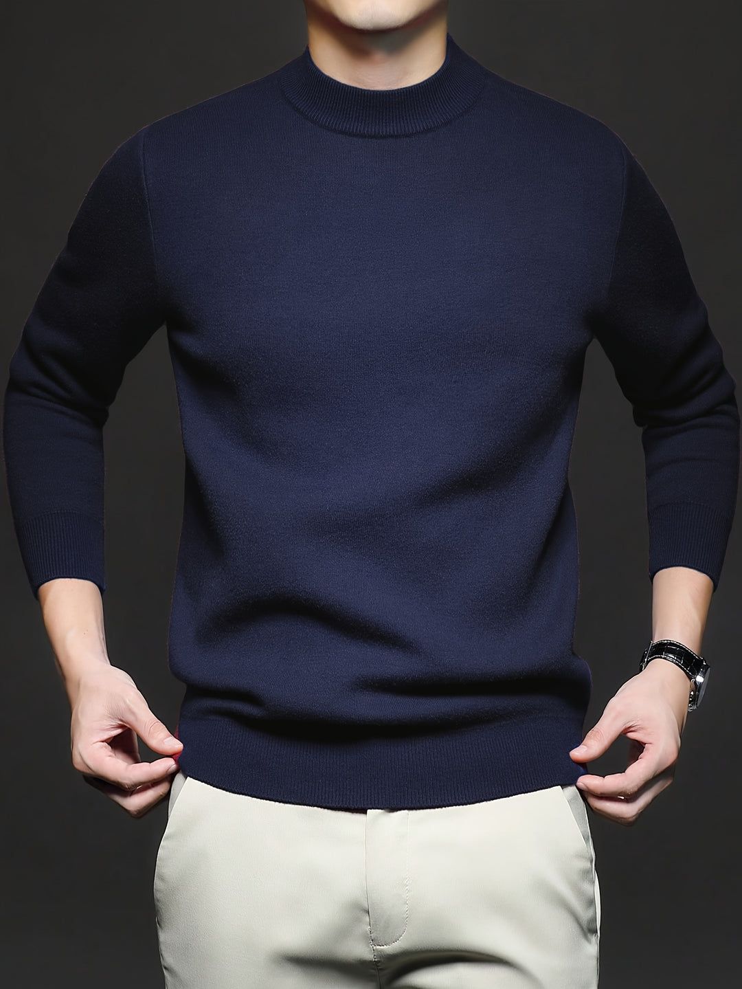 Rowan | High-Neck Comfort Pullover