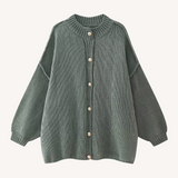 Bernice | Round Neck Chunky Knit Cardigan