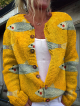 Pearl | Playful Button-Front Cardigan
