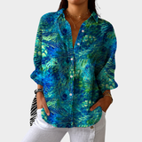 Georgina | Artful Print Blouse