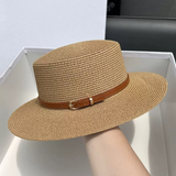 Odette | Belted Wide Brim Sun Hat
