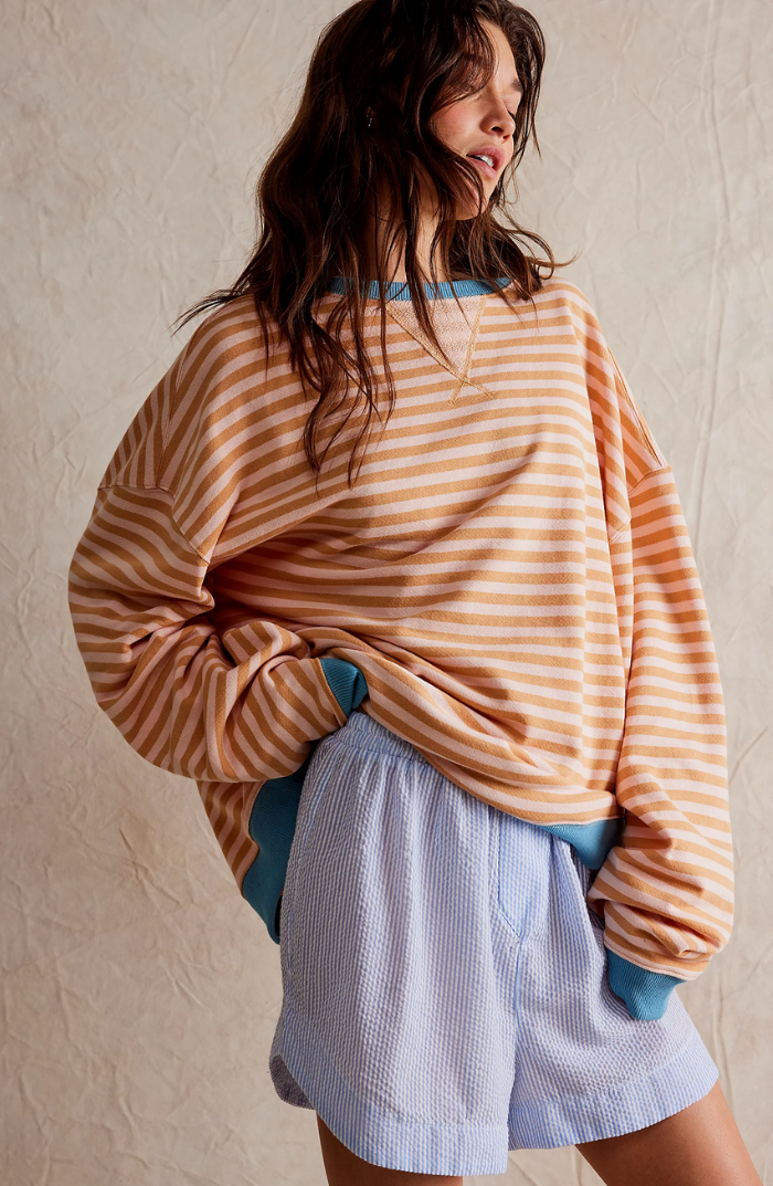 Mira | Relaxed Striped Sweatshirt