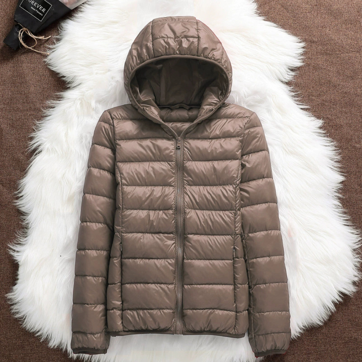 Serena | Hooded Lightweight Puffer Jacket