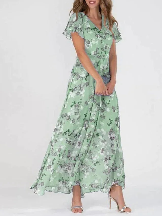 Juliet | Flowing Floral Maxi Dress
