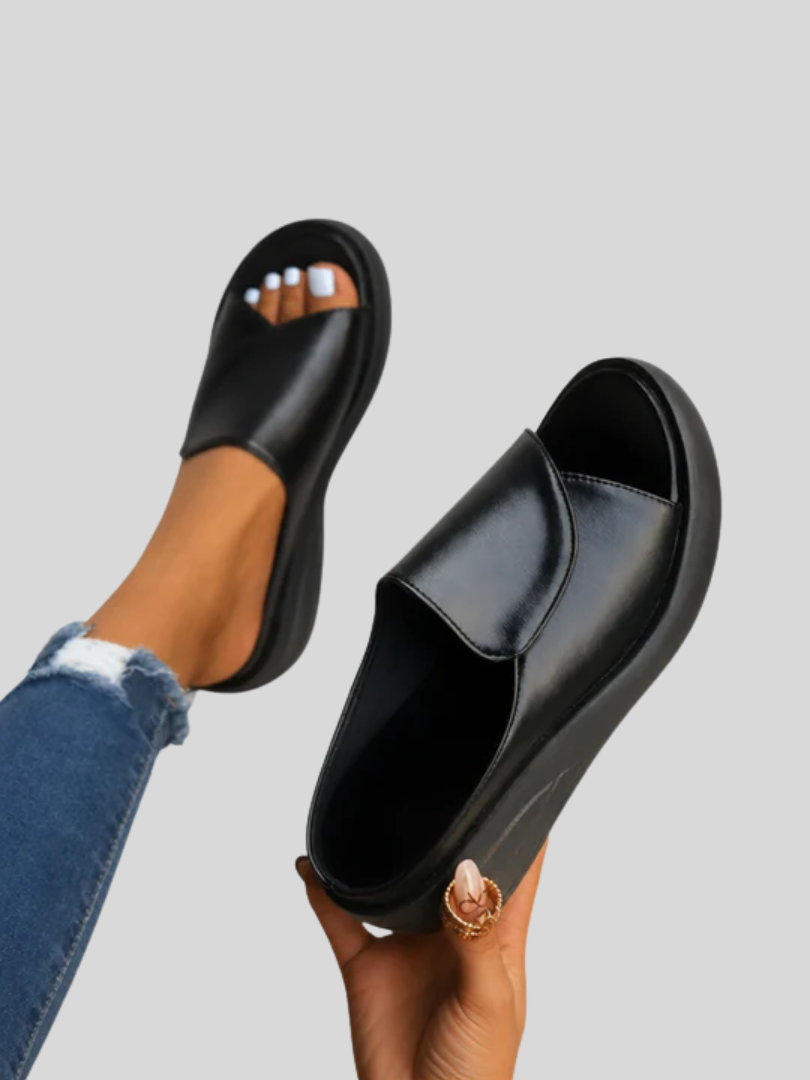 Marcella | Cushioned Wedge Sandals