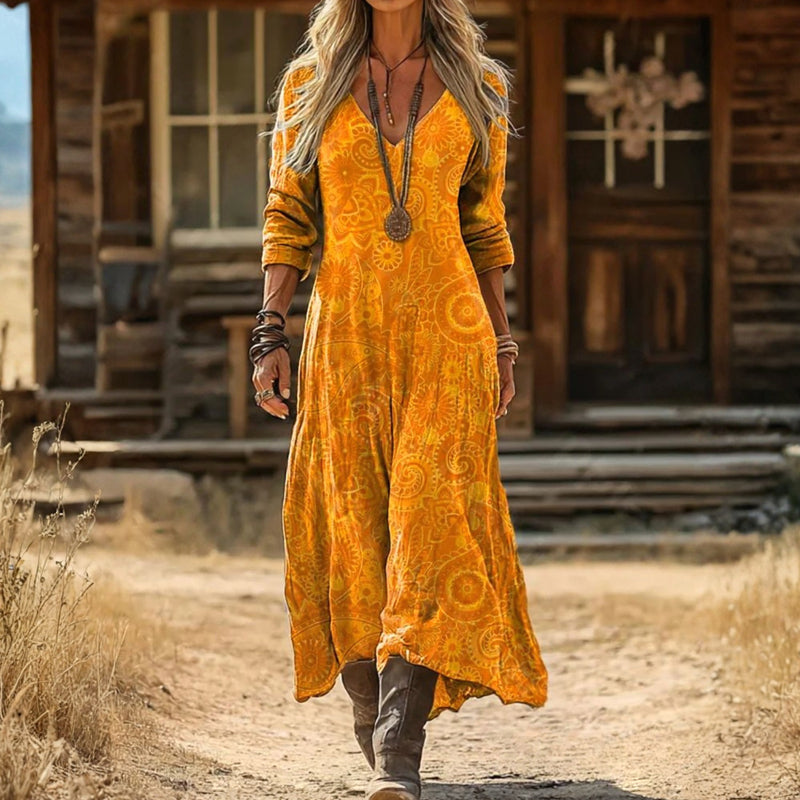 Juliana | Free-Spirited Bohemian Maxi Dress